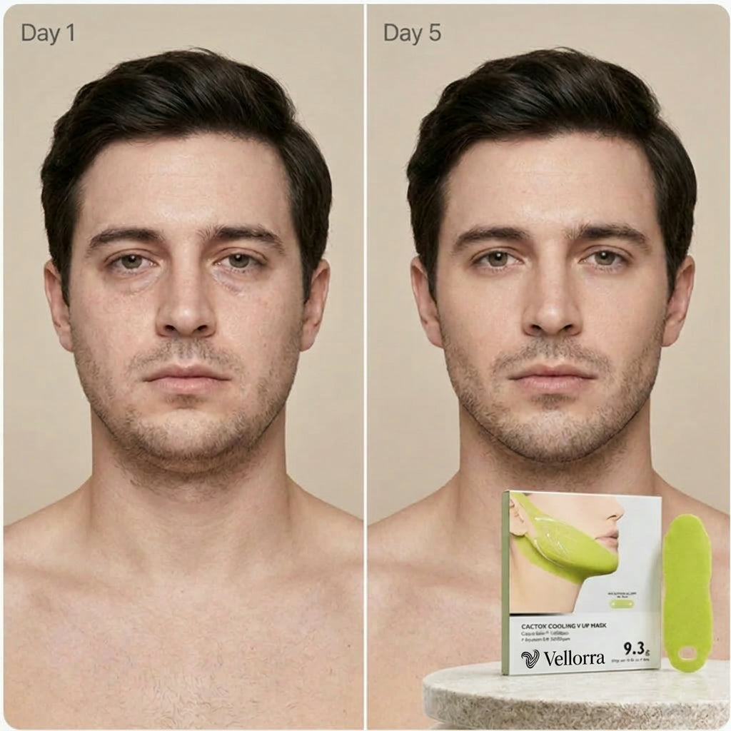 Vellorra visible jawline results