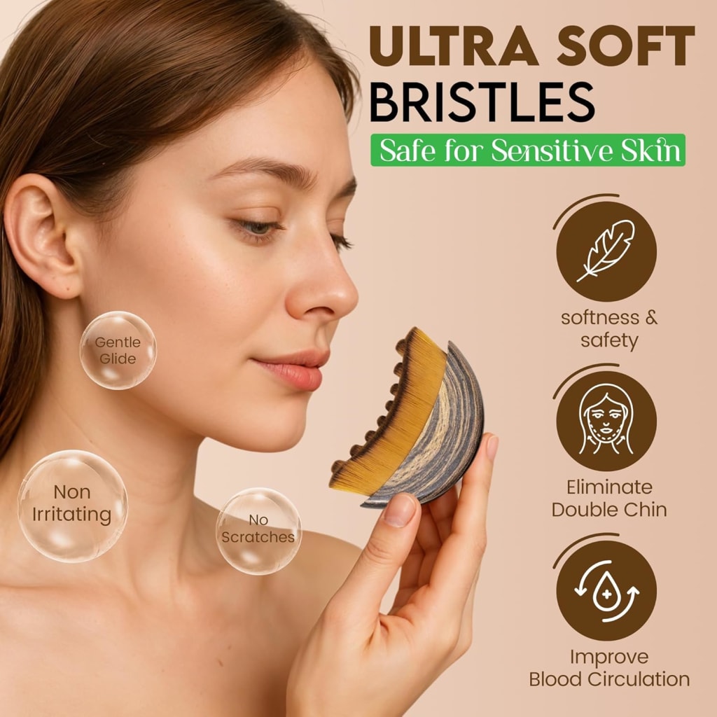 Vellorra™ Lymphatic Contour Face Brush
