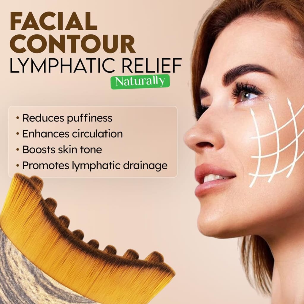 Vellorra™ Lymphatic Contour Face Brush