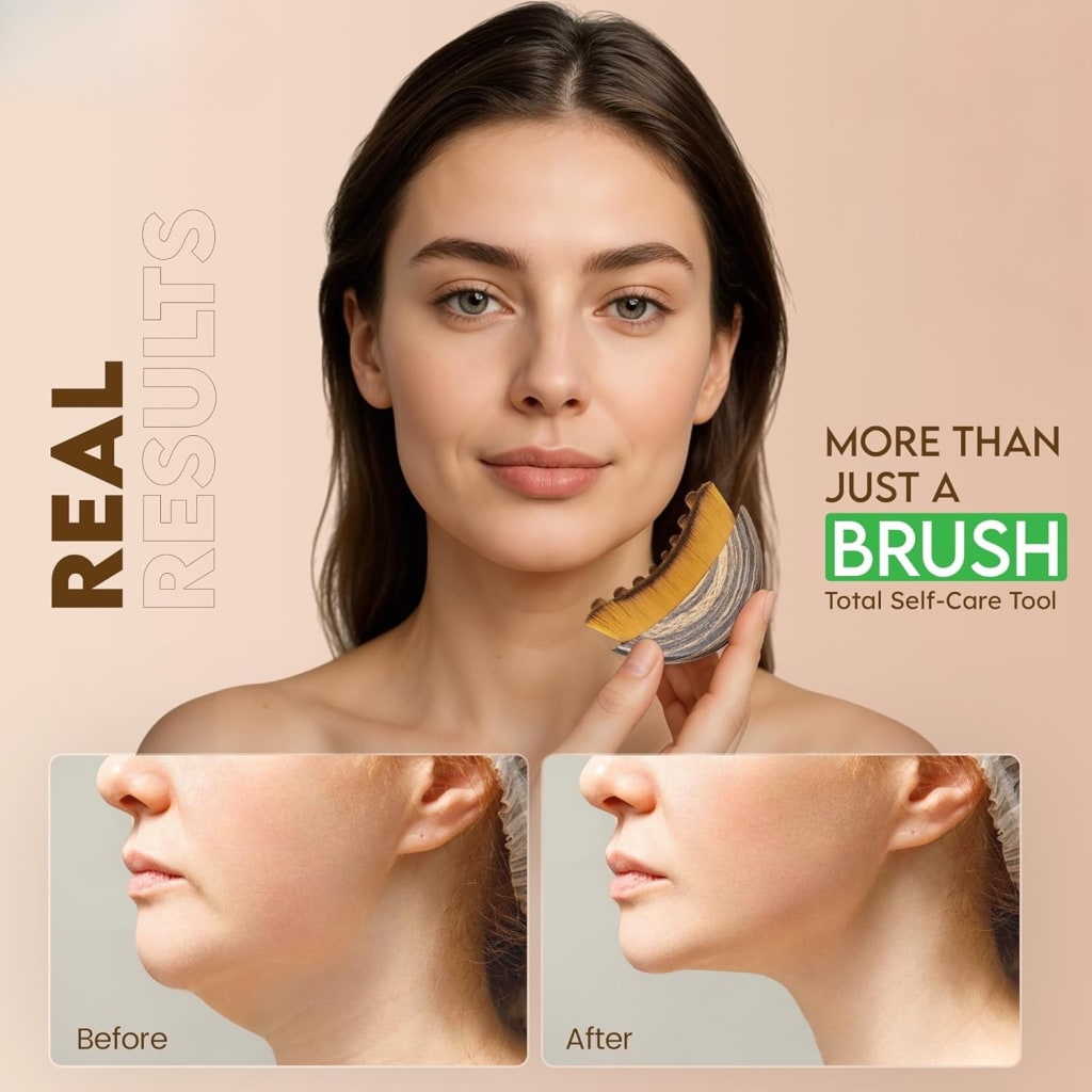 Vellorra™ Lymphatic Contour Face Brush